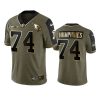 cardinals d.j. humphries olive gold limited 2021 salute to service jersey