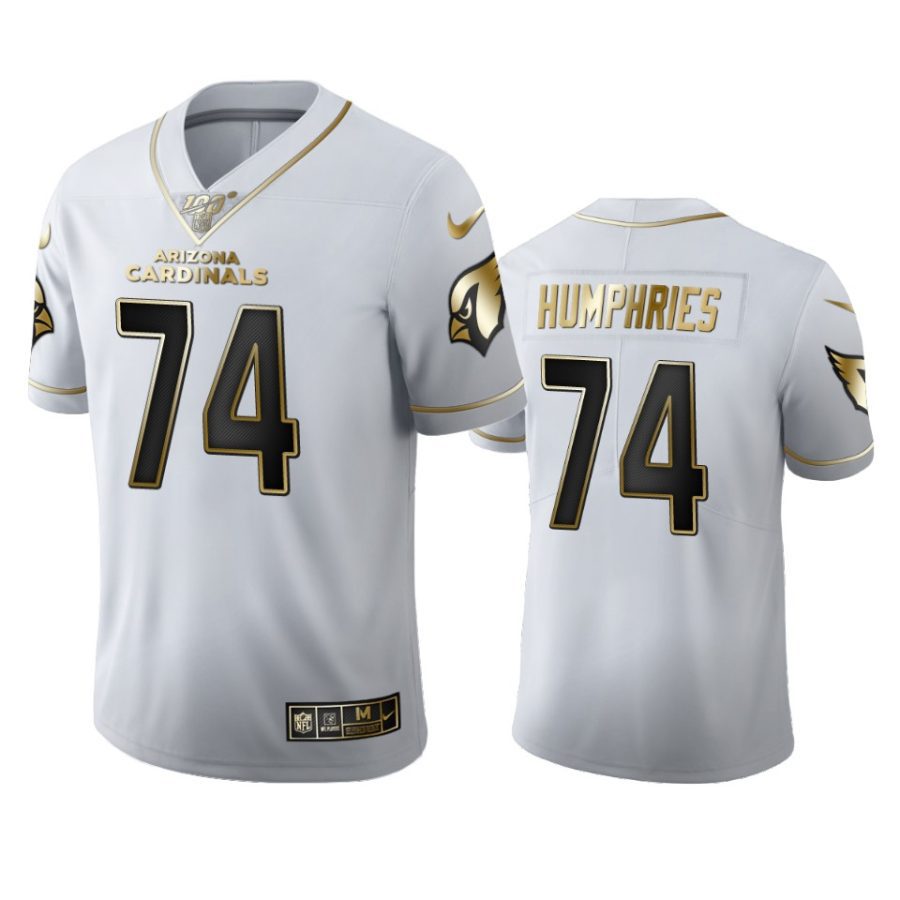 cardinals d.j. humphries white golden edition 100th season jersey