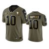 cardinals deandre hopkins olive gold limited 2021 salute to service jersey