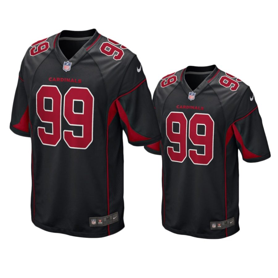 cardinals j.j. watt black 2nd alternate game jersey