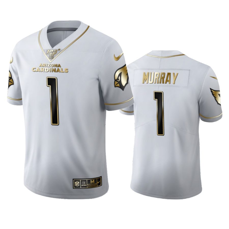 cardinals kyler murray white golden edition 100th season jersey