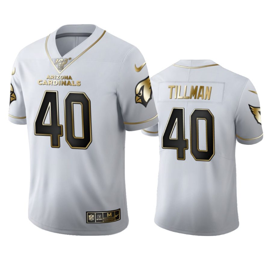 cardinals pat tillman white golden edition 100th season jersey