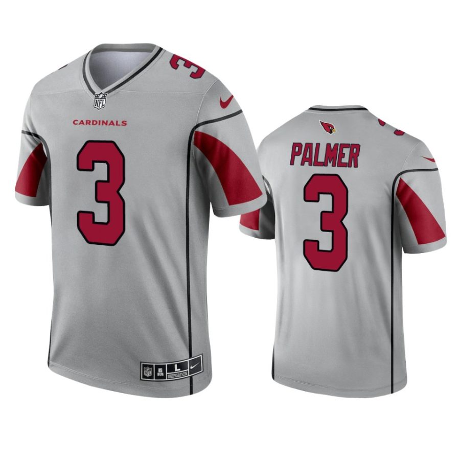 carson palmer cardinals 2021 inverted legend silver jersey