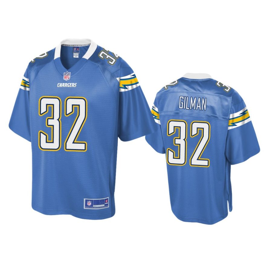 chargers alohi gilman powder blue pro line jersey