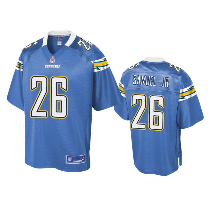 chargers asante samuel jr. powder blue pro line jersey