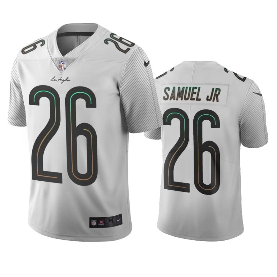 chargers asante samuel jr. white city edition jersey