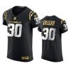 chargers austin ekeler black golden edition elite jersey