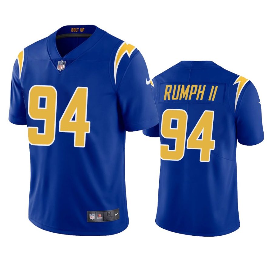 chargers chris rumph ii royal vapor jersey