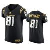 chargers mike williams black golden edition elite jersey