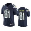 chargers mike williams navy limited 100th season jersey