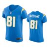 chargers mike williams powder blue vapor elite jersey