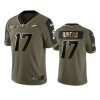 chargers philip rivers olive gold limited 2021 salute to service jersey