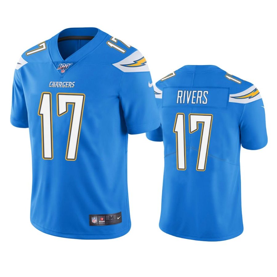 chargers philip rivers powder blue limited 100th season jersey