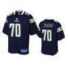 chargers rashawn slater navy pro line jersey