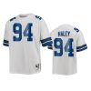 charles haley cowboys white throwback authentic jersey