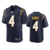 chase daniel chargers navy alternate game jersey