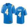 chase daniel chargers powder blue game jersey