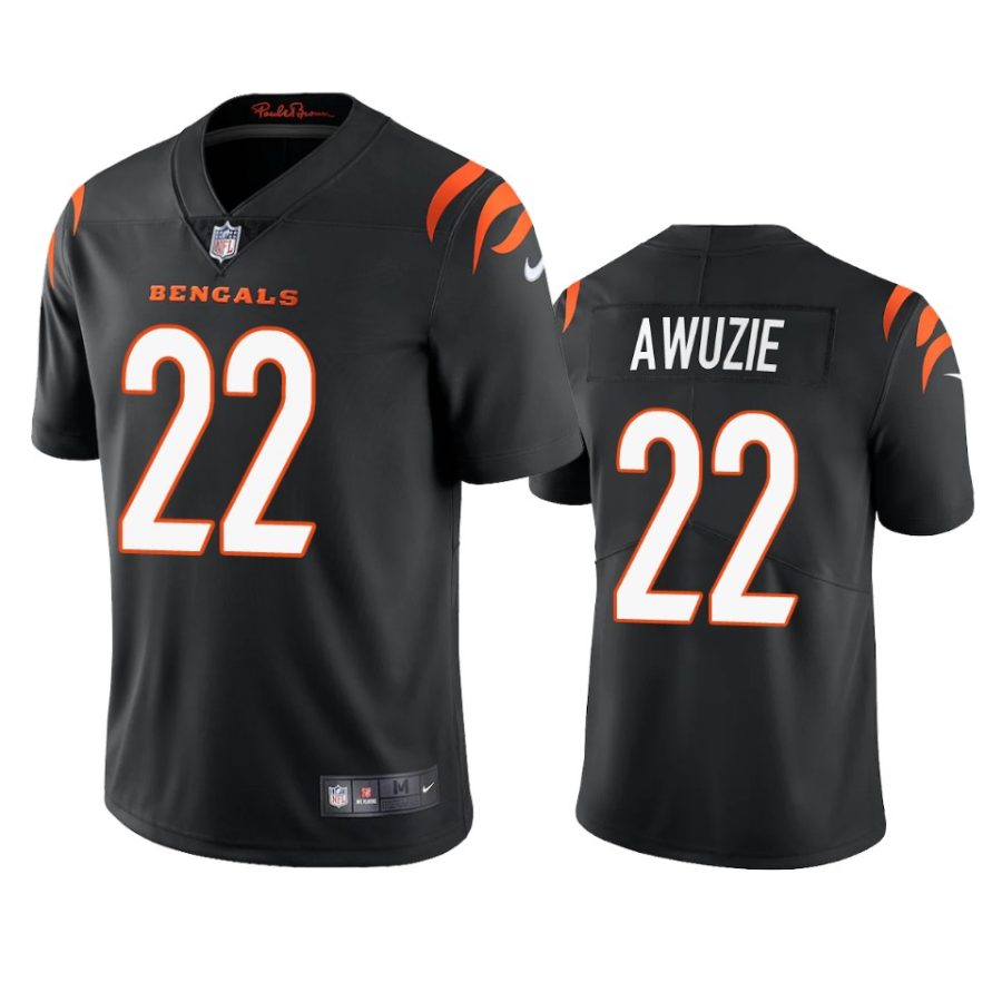 chidobe awuzie bengals black vapor jersey