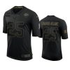chiefs clyde edwards helaire black limited 2020 salute to service jersey