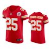 chiefs clyde edwards helaire red vapor elite jersey