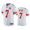 chiefs harrison butker white limited 100th season jersey