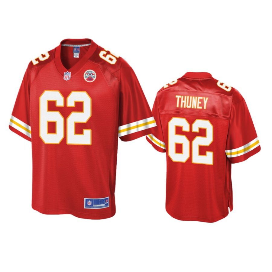 chiefs joe thuney red pro line jersey