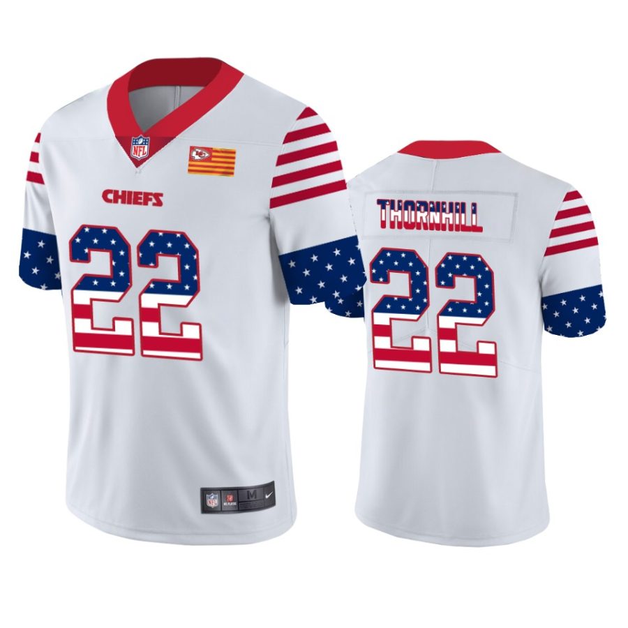 chiefs juan thornhill white independence day vapor jersey