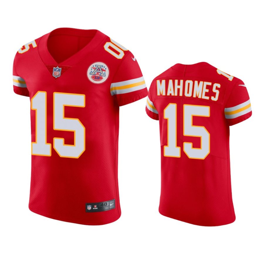 chiefs patrick mahomes red vapor elite jersey