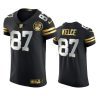 chiefs travis kelce black 2020 21 golden edition elite jersey