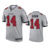 chris godwin buccaneers 2021 inverted legend gray jersey