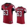 chris lindstrom falcons red nfl 100 vapor elite jersey