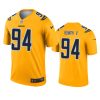 chris rumph ii chargers gold inverted legend jersey