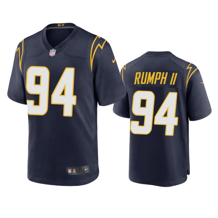 chris rumph ii chargers navy alternate game jersey