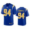 chris rumph ii chargers royal alternate game jersey