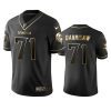 christian darrisaw vikings black golden edition jersey