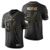 christian wilkins dolphins black golden edition jersey