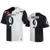 cincinnati bearcats desmond ridder black white split edition college football jersey