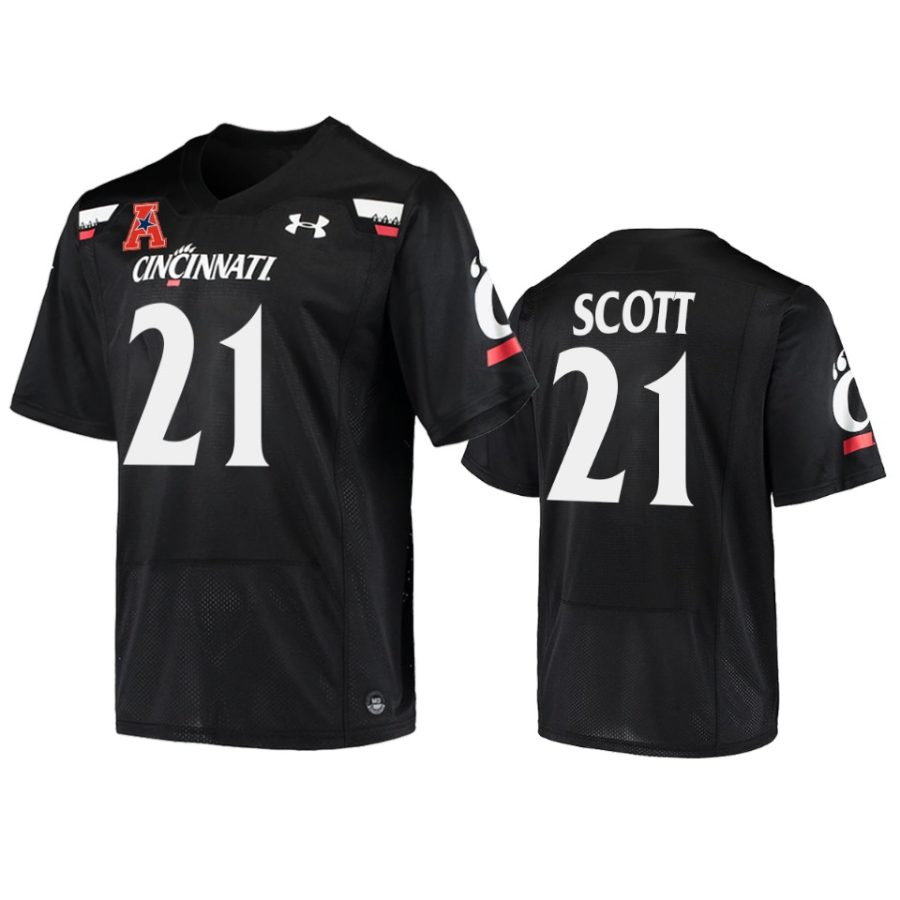 cincinnati bearcats tyler scott black alumni jersey