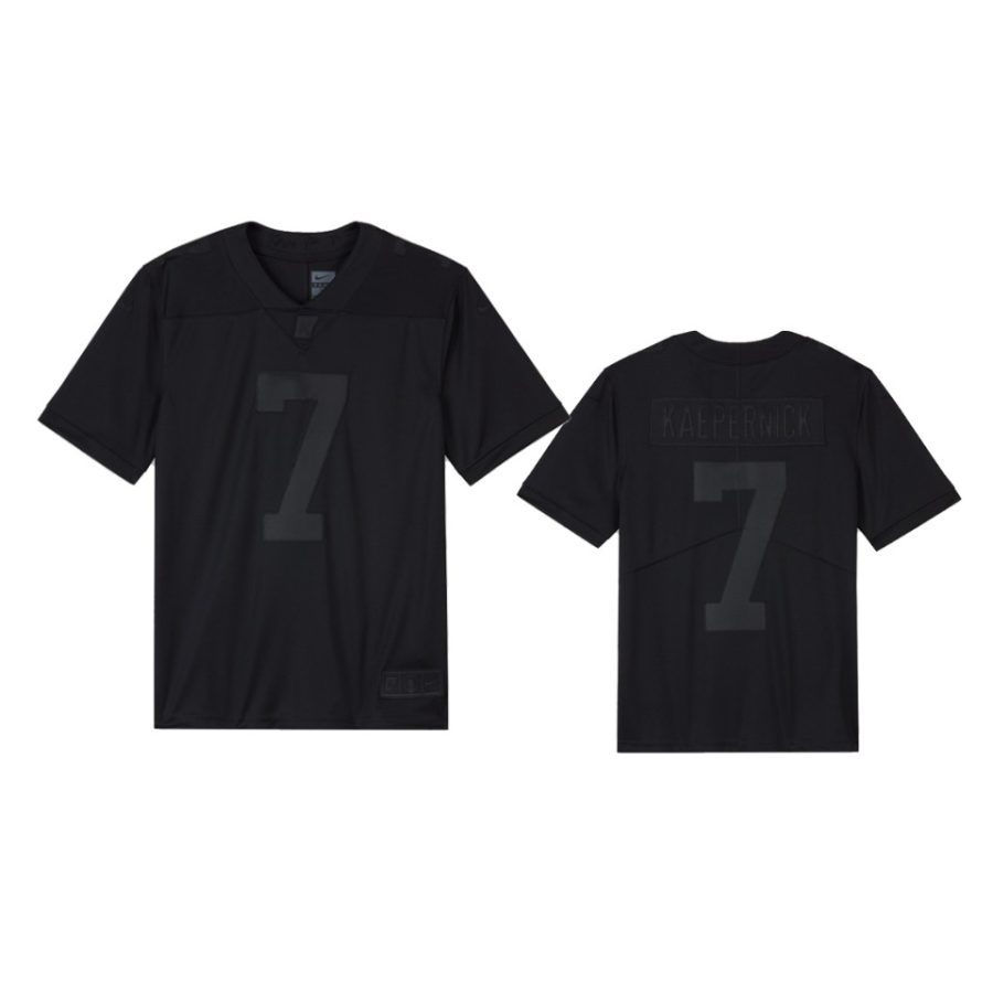 colin kaepernick black colin kaepernick icon 2.0 jersey