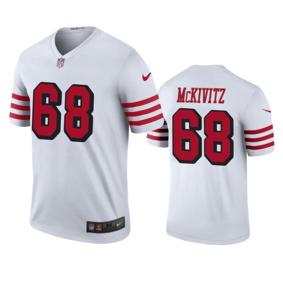 color rush legend 49ers colton mckivitz white jersey