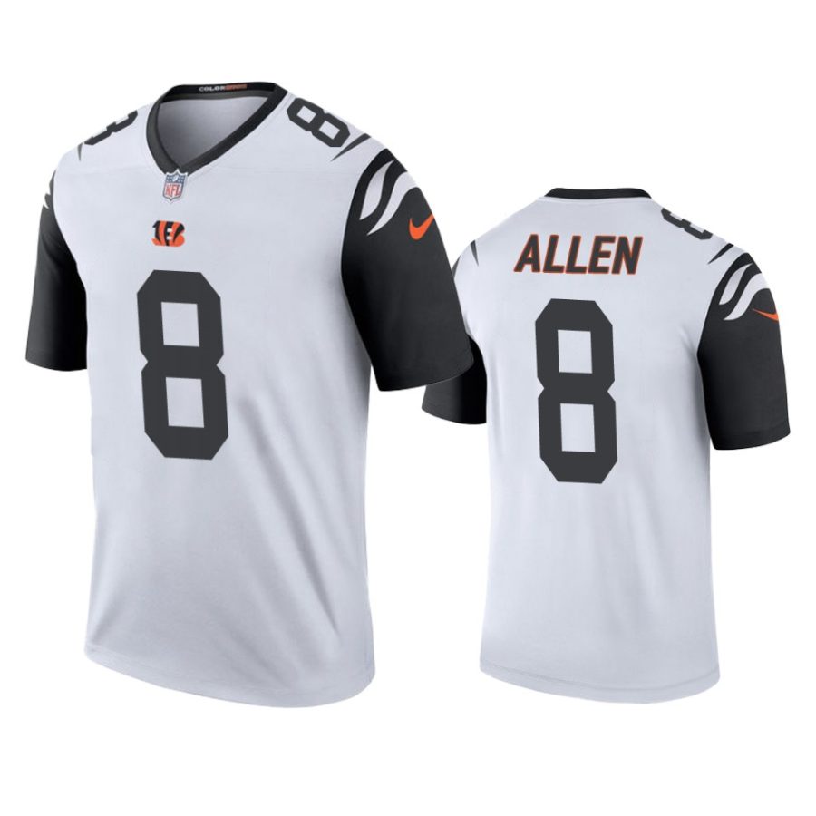 color rush legend bengals brandon allen white jersey