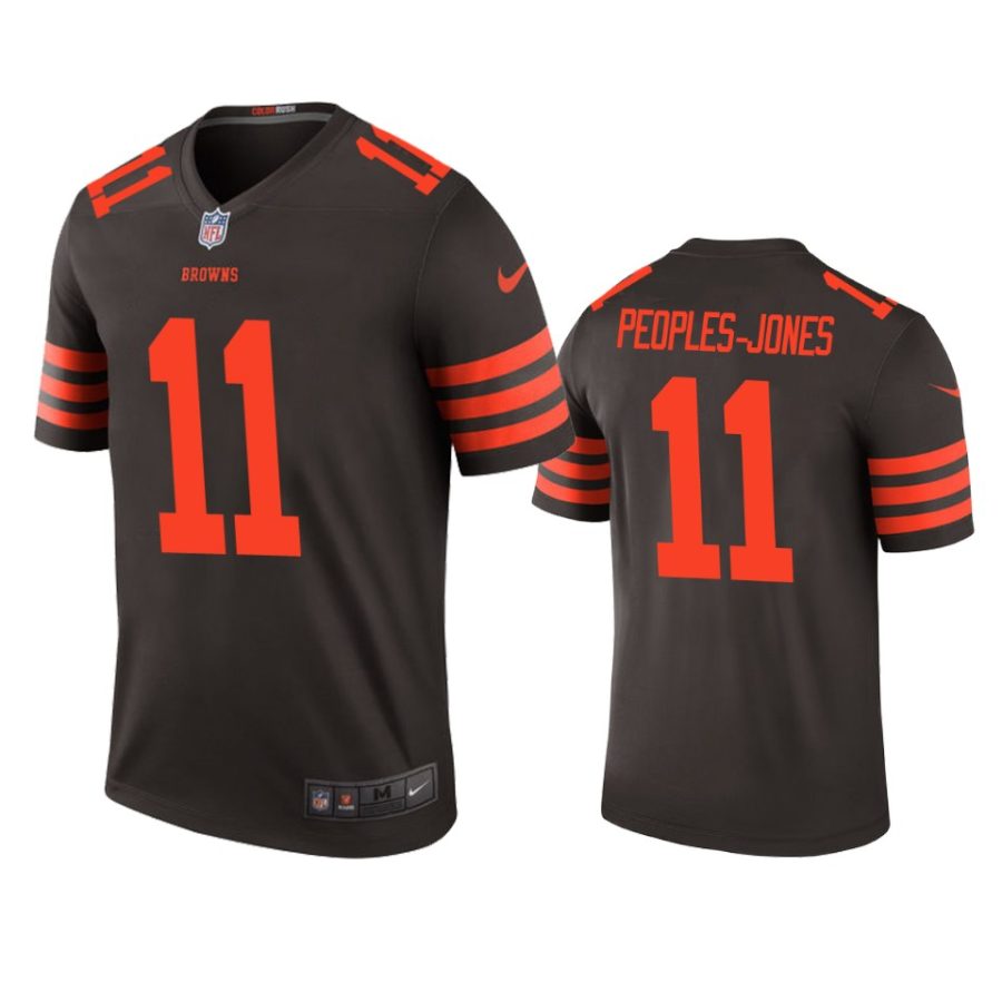 color rush legend browns donovan peoples jones brown jersey