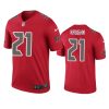 color rush legend buccaneers keshawn vaughn red jersey