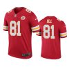 color rush legend chiefs blake bell red jersey