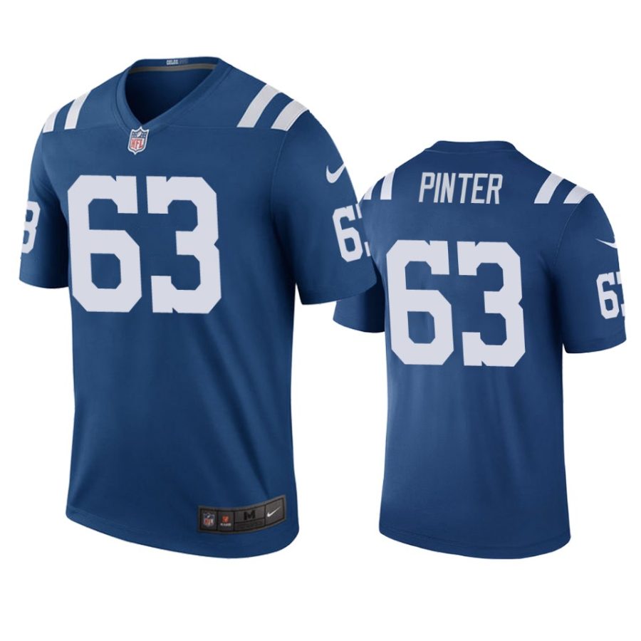 color rush legend colts danny pinter royal jersey