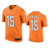 color rush legend dolphins jaelan phillips orange jersey