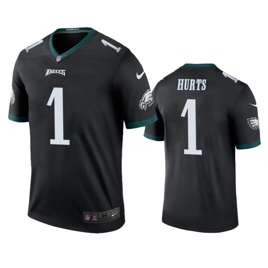 color rush legend eagles jalen hurts black jersey