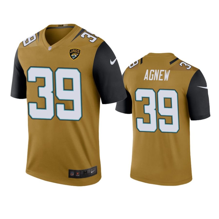 color rush legend jaguars jamal agnew bold gold jersey