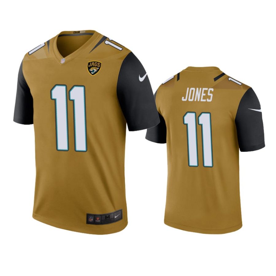 color rush legend jaguars marvin jones bold gold jersey