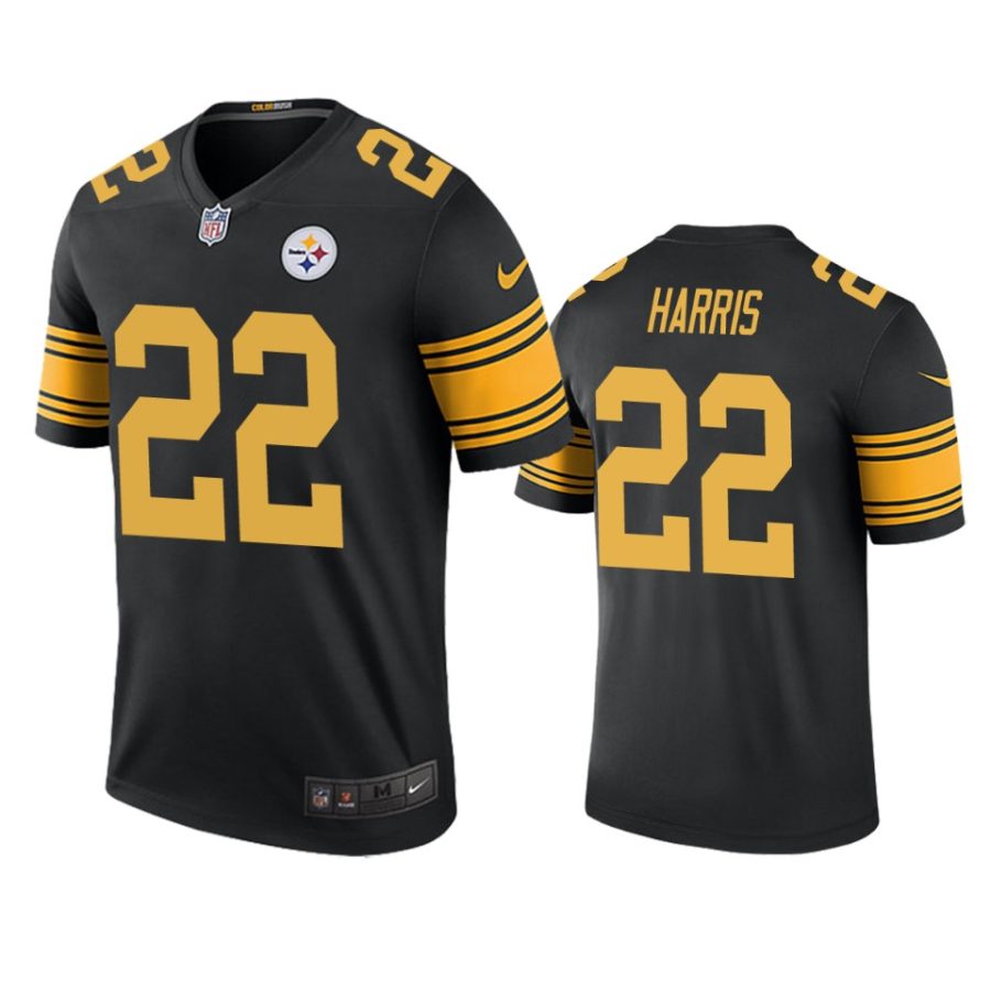 color rush legend steelers najee harris black jersey